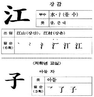 [한자교실]江 (강 강)